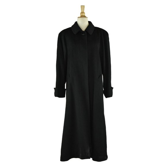 Evan Picone Trenchcoats 12 Black